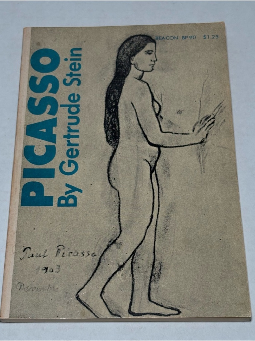 Picasso (Beacon BP90) (Paperback) by Gertrude Stein 1959